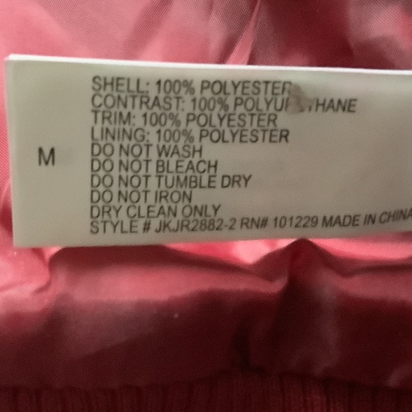 NWT Letterman Varsity Jacket Size Medium - Picture 3 of 4